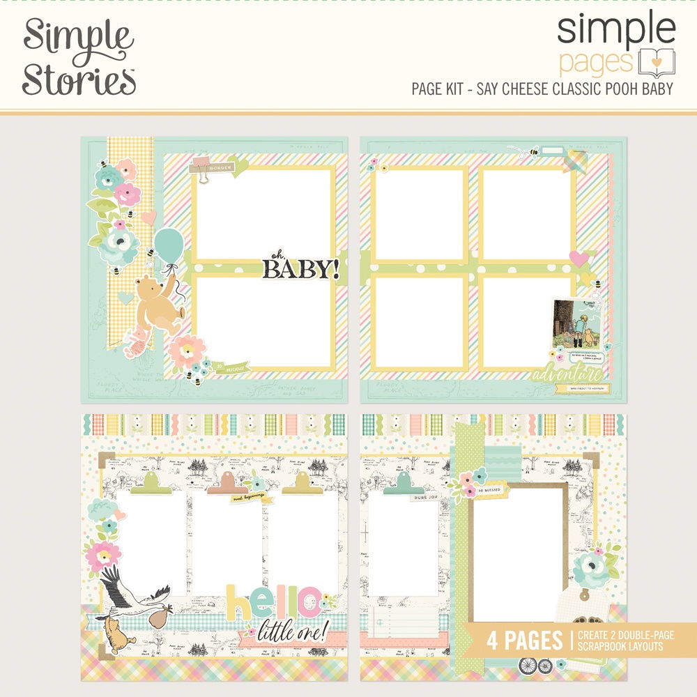 Simple Stories Simple Pages Page Kit -Classic Pooh Baby