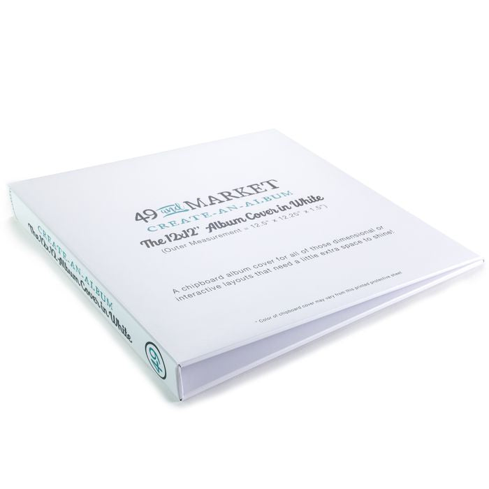 49 And Market Create-An-Album Cover 12"X12"-White