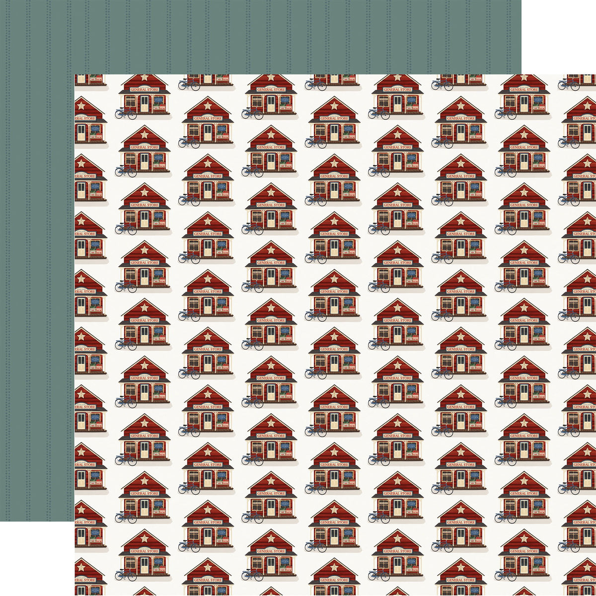 Carta Bella Americana Summer: General Store 12x12 Patterned Paper