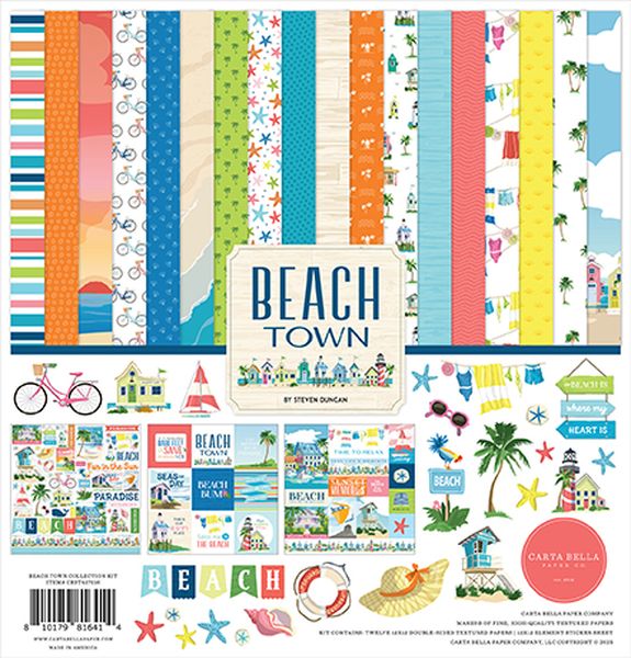 Carta Bella Beach Town Collection Kit