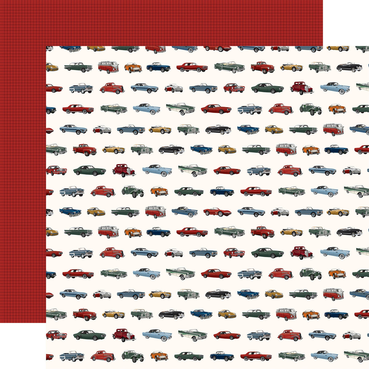 Carta Bella Cars Roadway Rides DS Paper (1 Sheet)