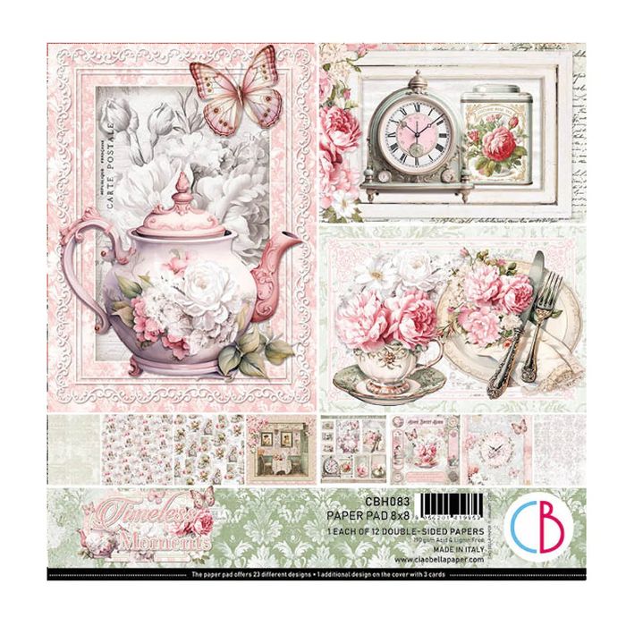 Ciao Bella Timeless Moments Pad 8"x 8" 12/Pkg