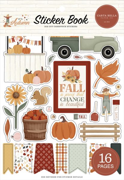 Carta Bella It's Autumn Sticker Book