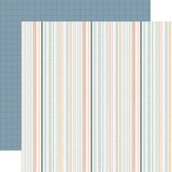 Carta Bella Silly Goose Winter: Winter Stripes DS Paper (1 Sheet)