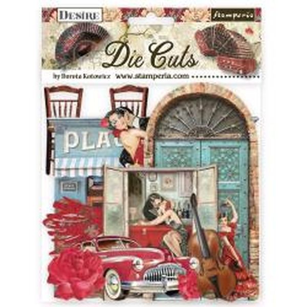 Stamperia Desire Assorted Die cuts