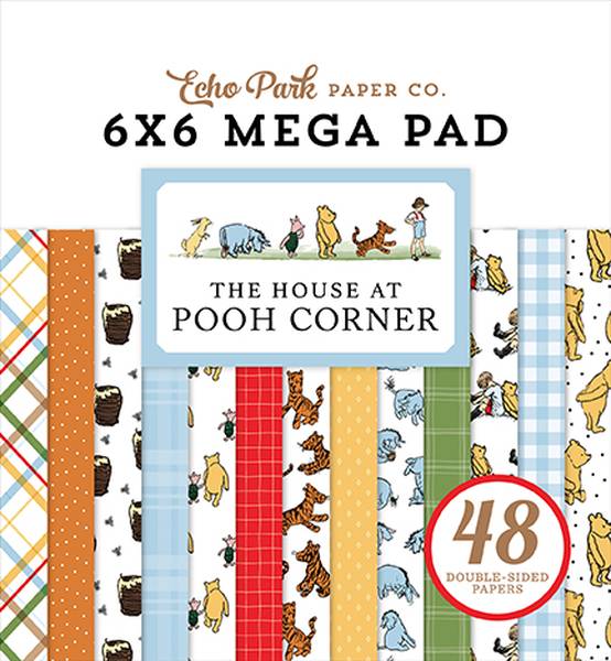 Echo Park The House At Pooh Corner Cardmakers 6X6 Mega Pad