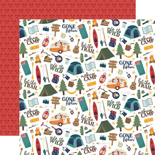 Into The Wild Into The Wild 12x12 DS Patterned Paper (1 Sheet)