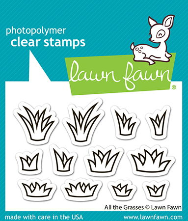 Lawn Fawn All The Grasses Stamp Set
