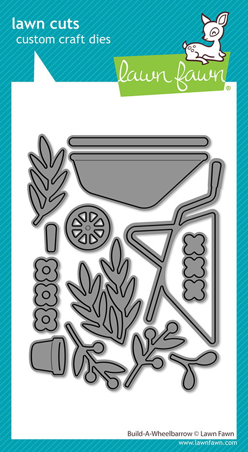 Lawn Fawn Build-A-Wheelbarrow Stamp Set