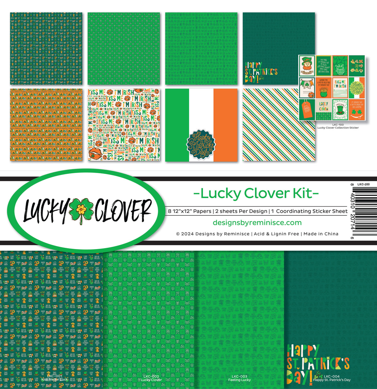 Reminisce Lucky Clover Collection Kit