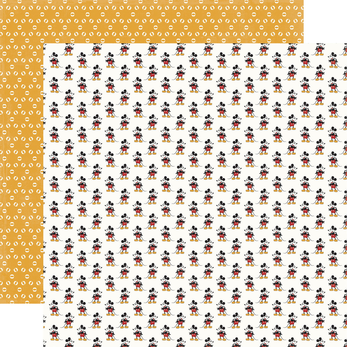 Echo Park Mouse and Me Smiling Mouse Pal DS Paper (1 Sheet)