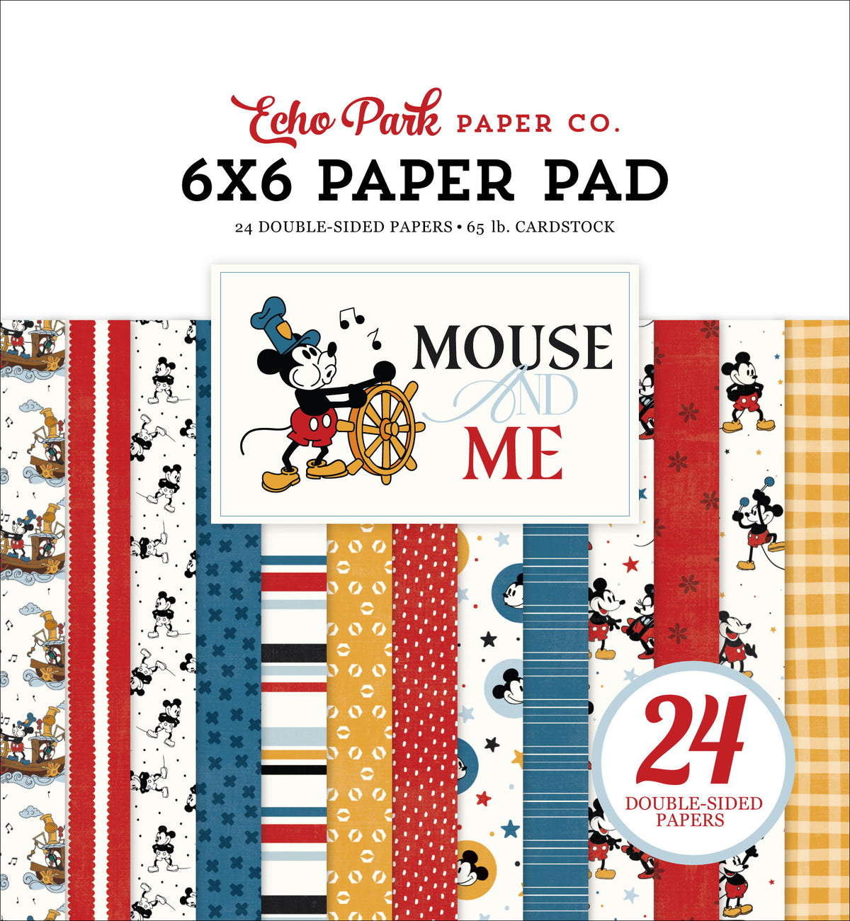 Echo Park Mouse And Me 6x6 Paper Pad