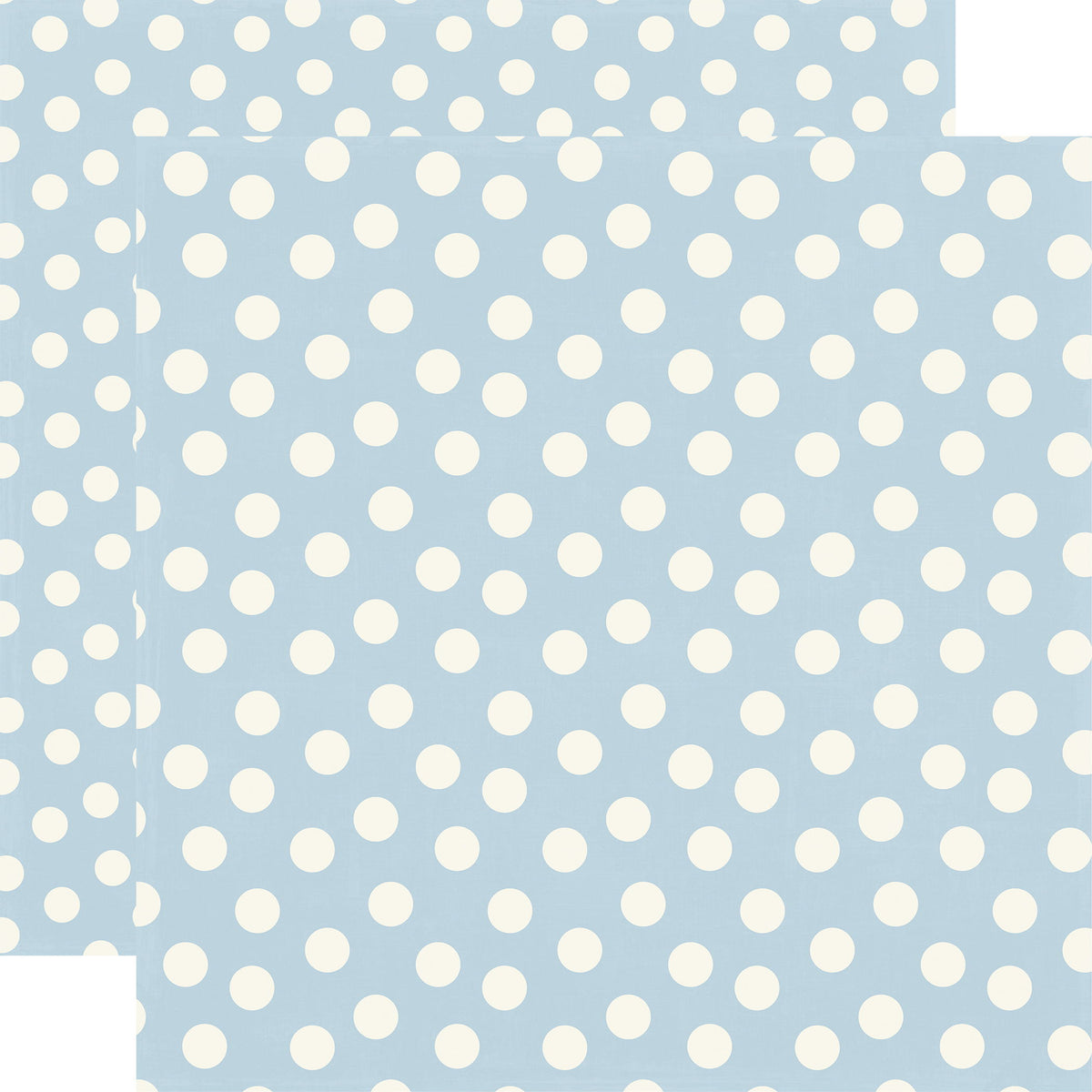 Echo Park Mouse and Me: Light Blue Dot DS Paper (1 Sheet)