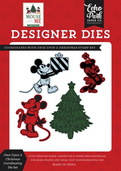 Echo Park Mouse And Me Christmas: Once Upon A Christmas Coordinating Die Set