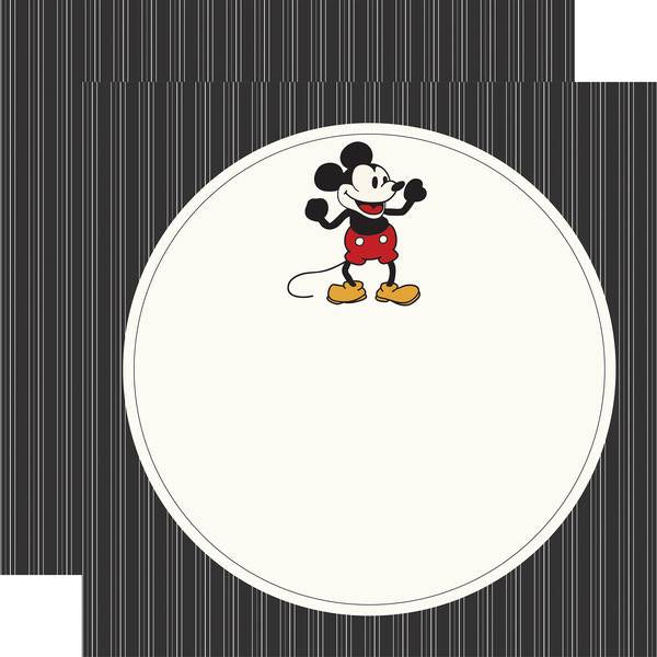 Echo Park Mouse and Me Page Frame: Wonderful Mouse Page Frame DS Paper (1 sheet)