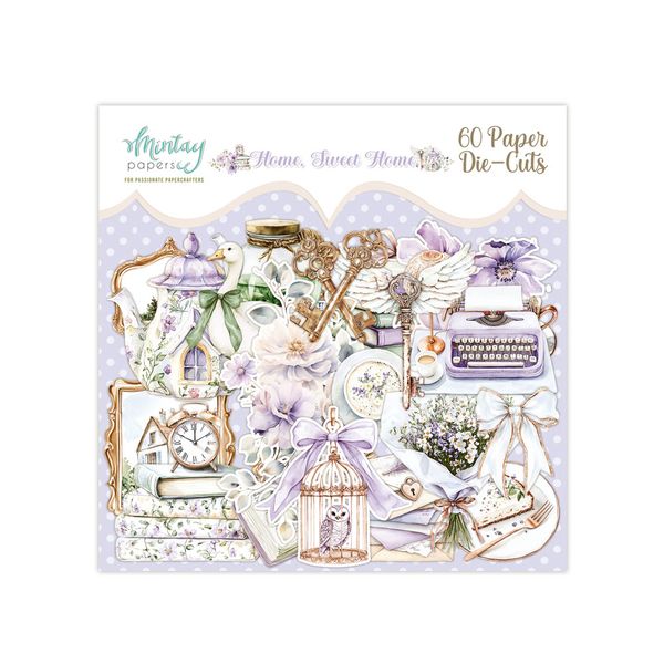 Mintay Home, Sweet, Home Paper Die-Cuts , 60 pcs