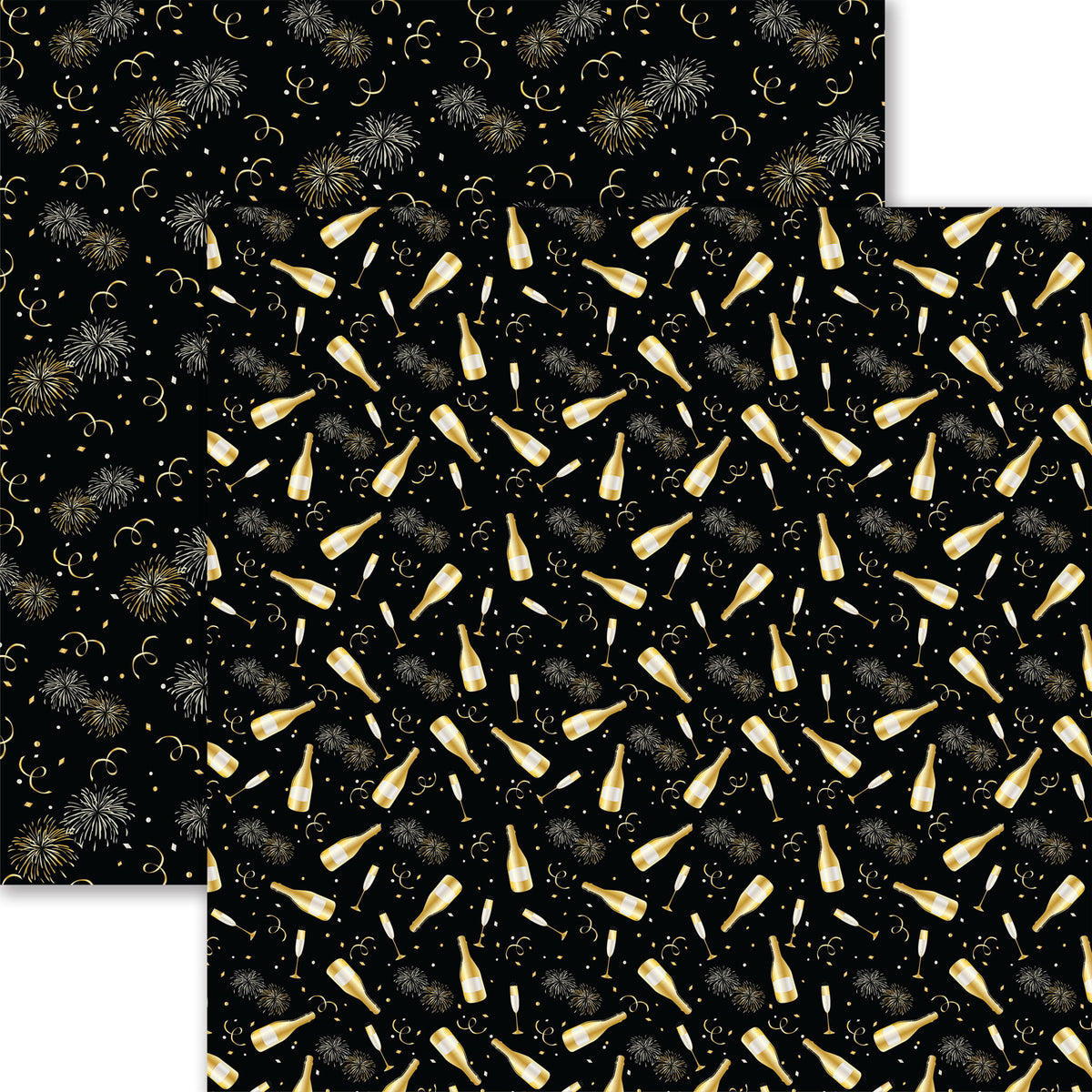 Reminisce New Year Celebration: Champagne Celebration DS Paper (1 Sheet)
