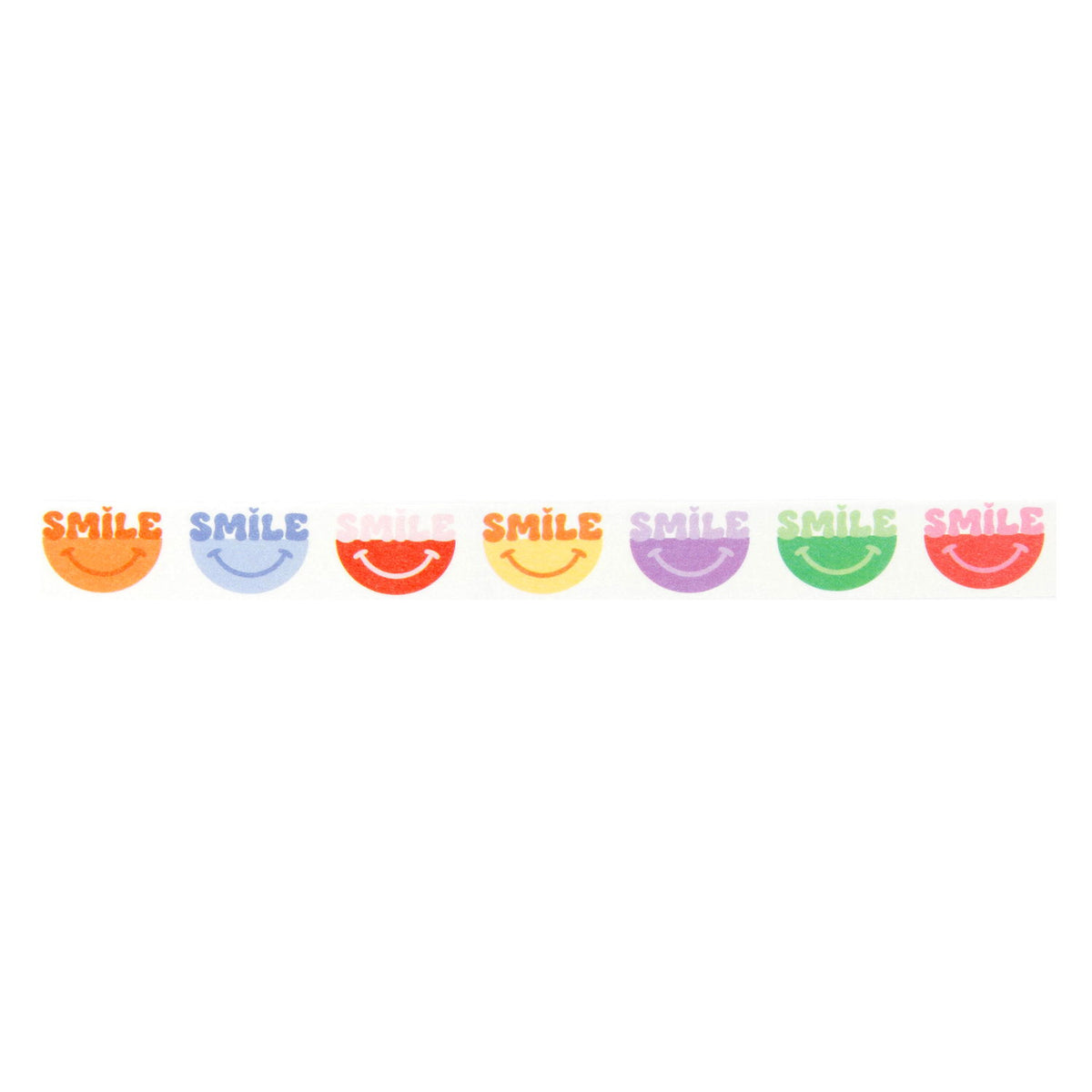 Echo Park Our Groovy Summer: Colorful Smiles Washi Tape
