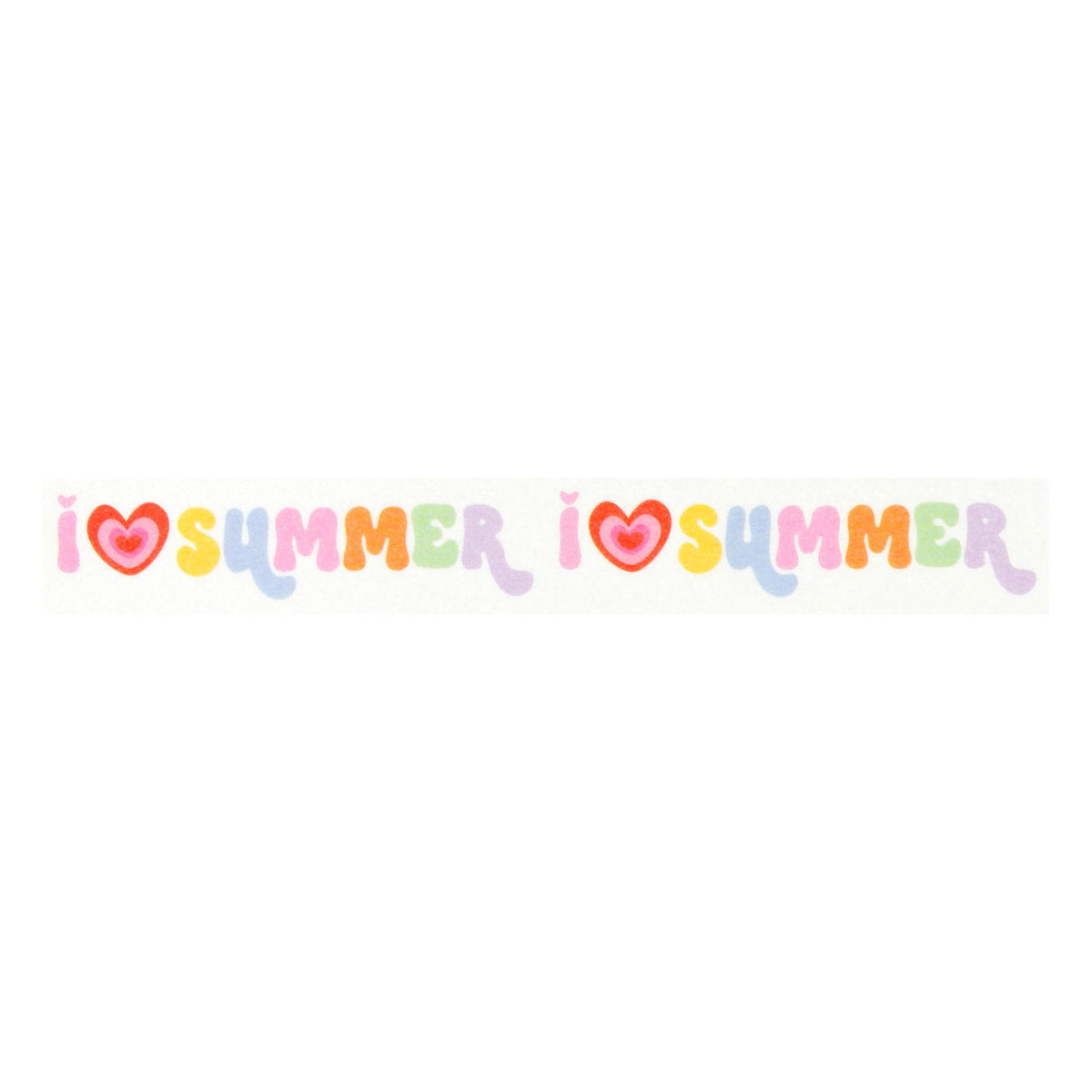 Echo Park Our Groovy Summer: I Heart Summer Washi Tape