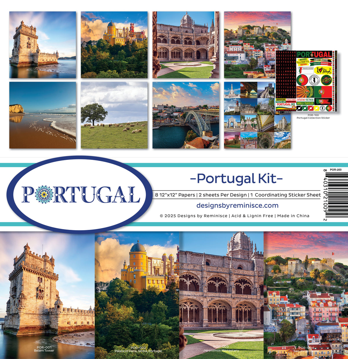 Reminisce Portugal Collection Kit