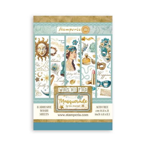 Stamperia Masquerade Washi Pad