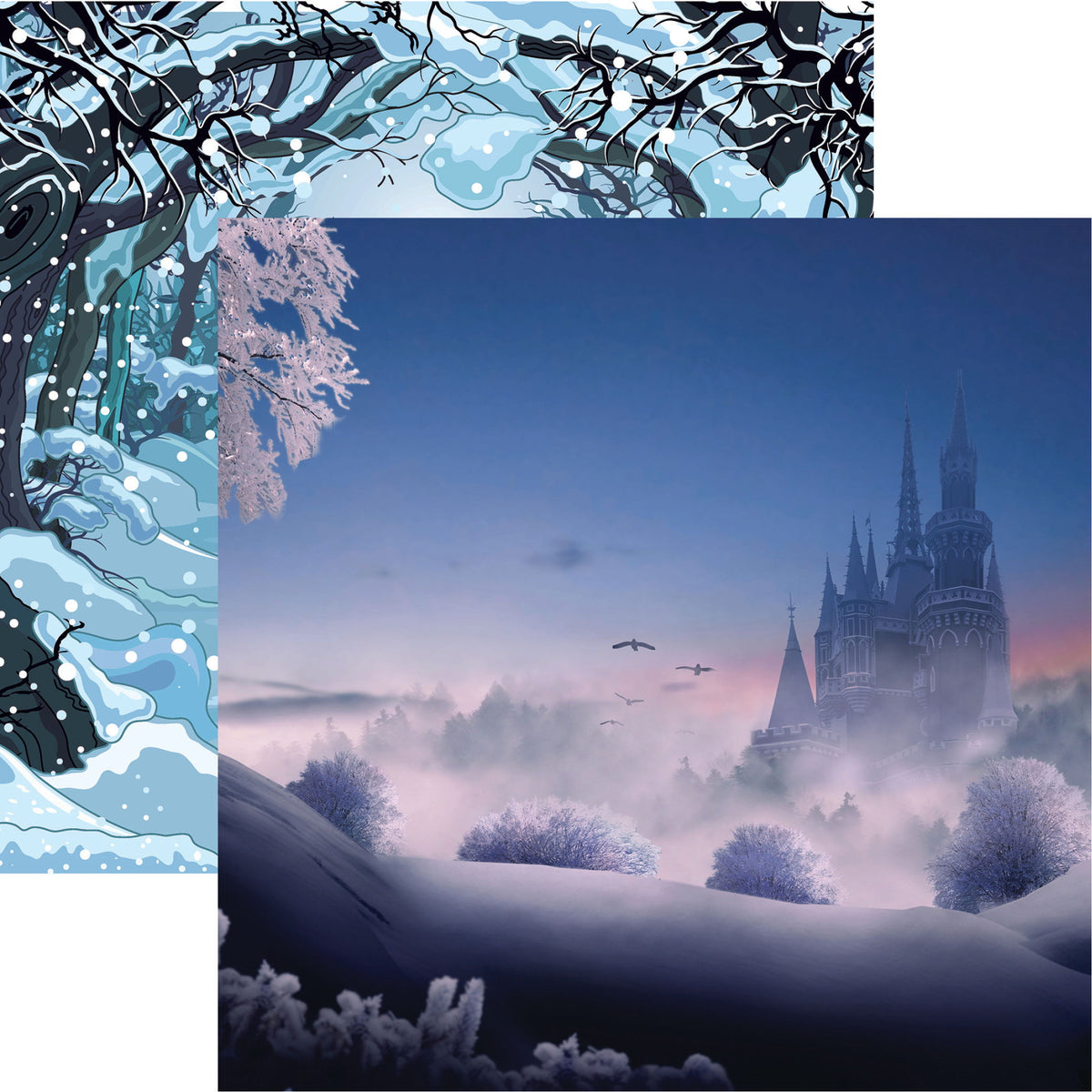 Reminisce Snow White: The Castle DS Paper (1 Sheet)