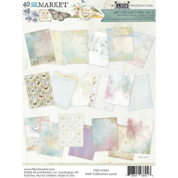 49 and Market The Quiet Observer - 6 x 8 Collection Pack