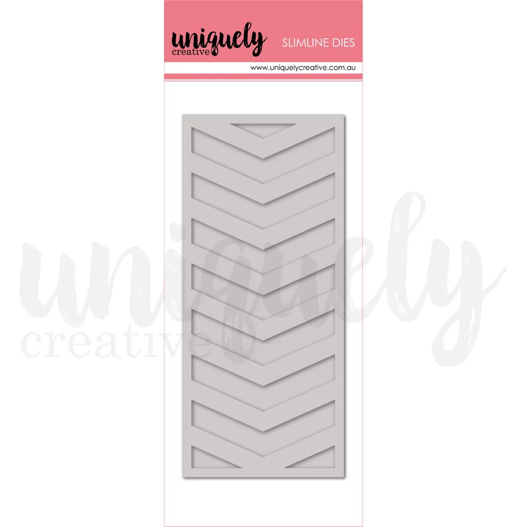 Uniquely Creative Chevron Border Die