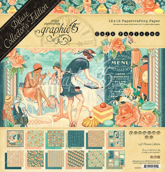 Graphic 45 Cafe Parisian
