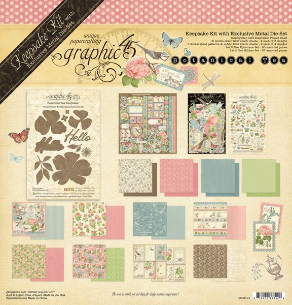 Graphic 45 Botanical Tea Collection