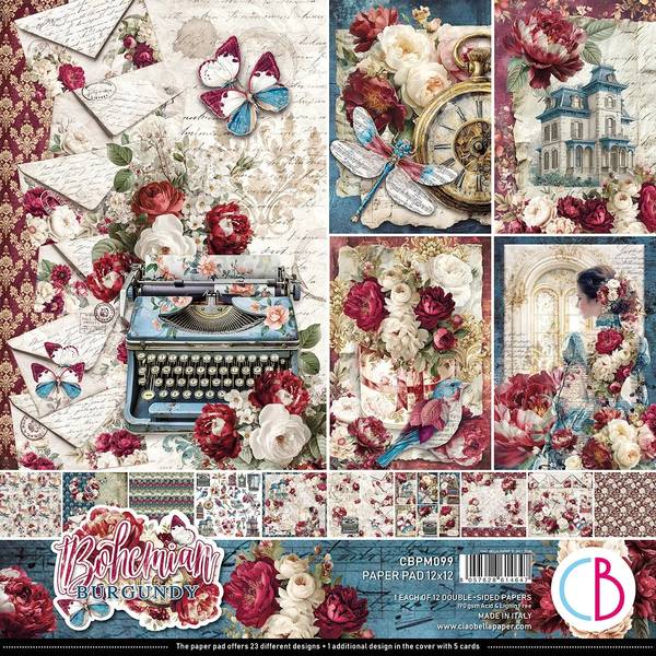 Ciao Bella Bohemian Burgundy