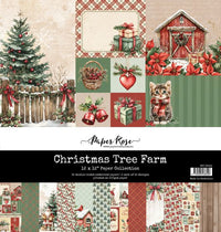 Paper Rose Christmas Tree Farm