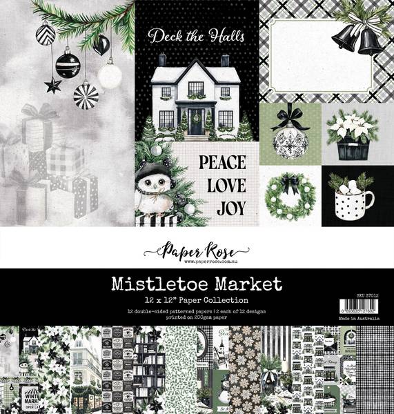 Paper Rose Mistletoe Market