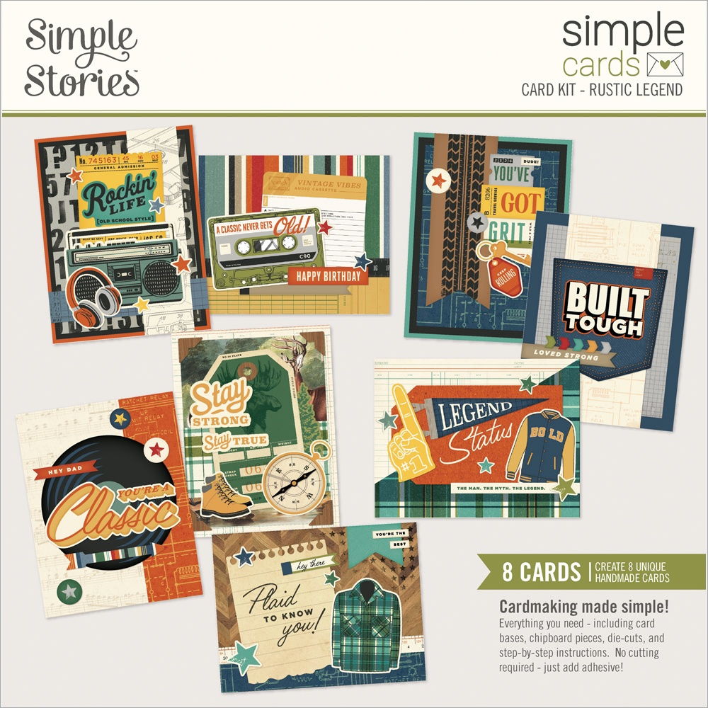 Simple Stories Simple Cards Card Kit-Rustic Legend