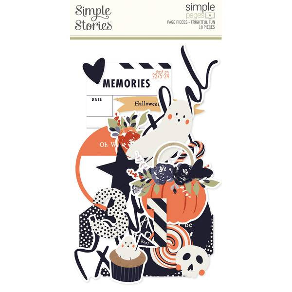 Simple Stories Frightful Fun Page Pieces