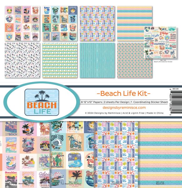 Reminisce Beach Life Collection Kit