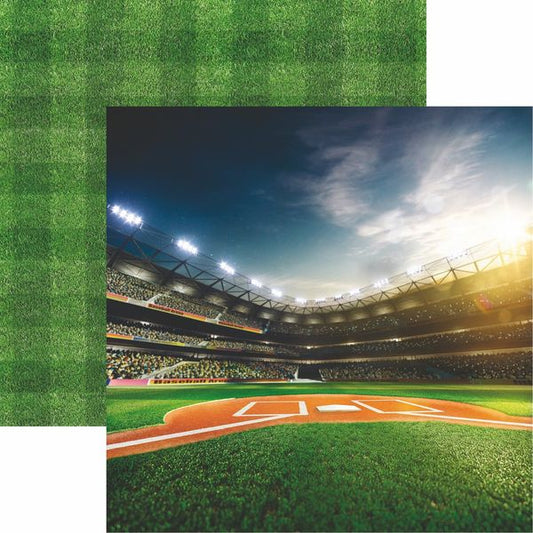 Reminisce Baseball 2: Bright Lights Scrap DS Paper (1 Sheet)