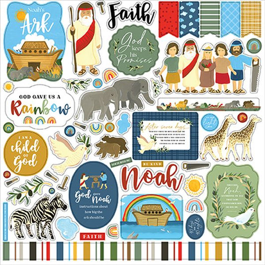 Echo Park Bible Stories Noah's Ark Element Sticker