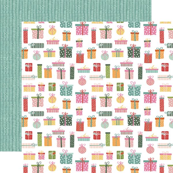 Echo Park A Birthday Wish Girl: Birthday Girl Presents 12x12 DS Paper (1 Sheet)