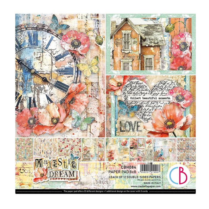 Ciao Bella Majestic Dream  Pad 8"x 8" 12/Pkg