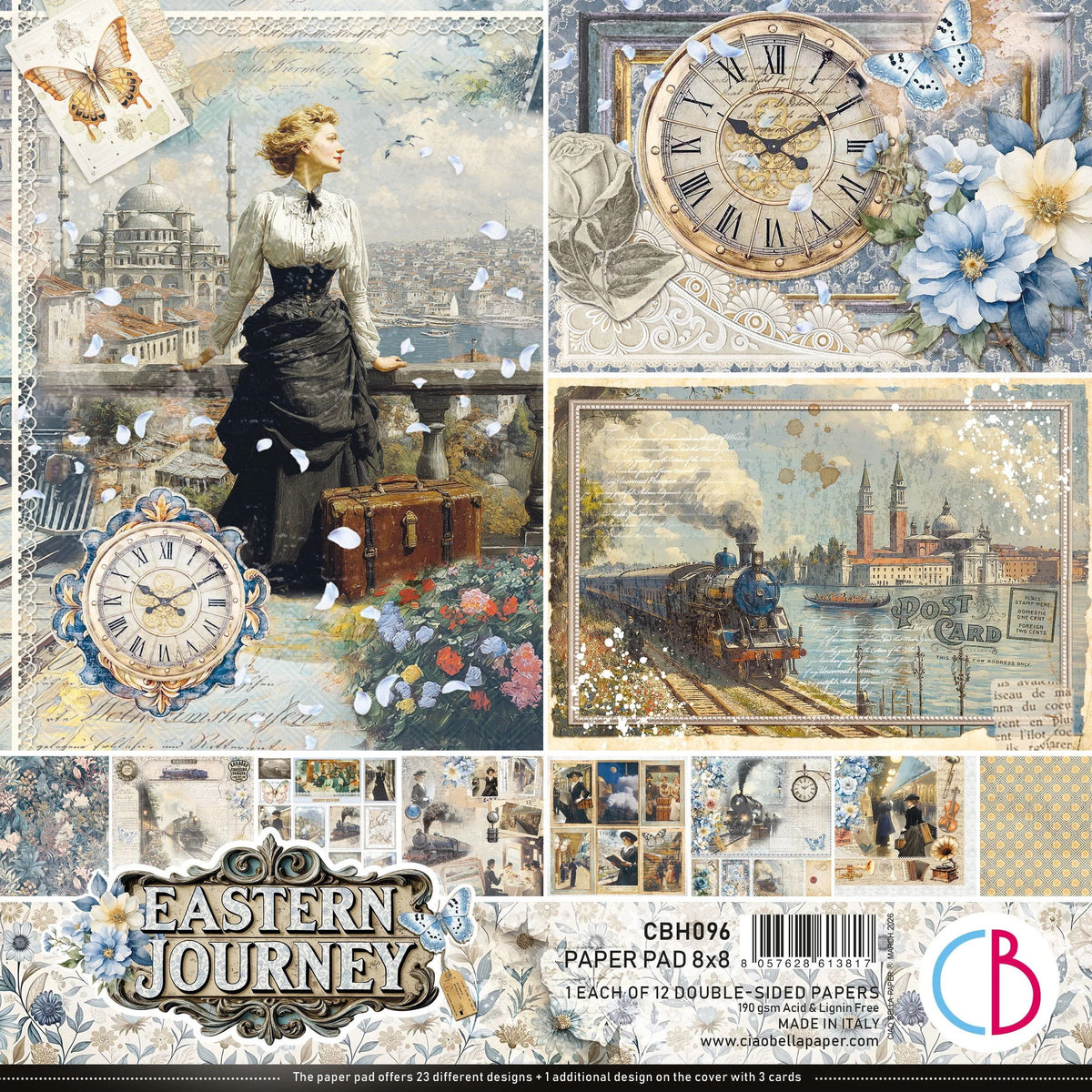 Ciao Bella Eastern Journey Pad 8"x8" 12/Pkg