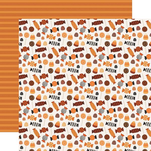 Carta Bella Handmade Halloween: Spooky Treats 12x12 Patterned Paper 12x12 DS Paper (1 Sheet)