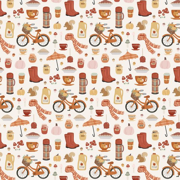 Carta Bella  It's Autumn: Fall Festivities 12x12 DS Patterned Paper