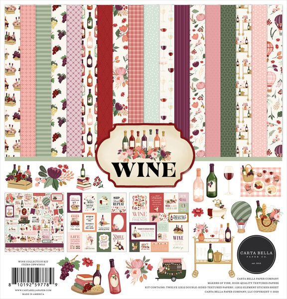 Carta Bella Wine Collection Kit