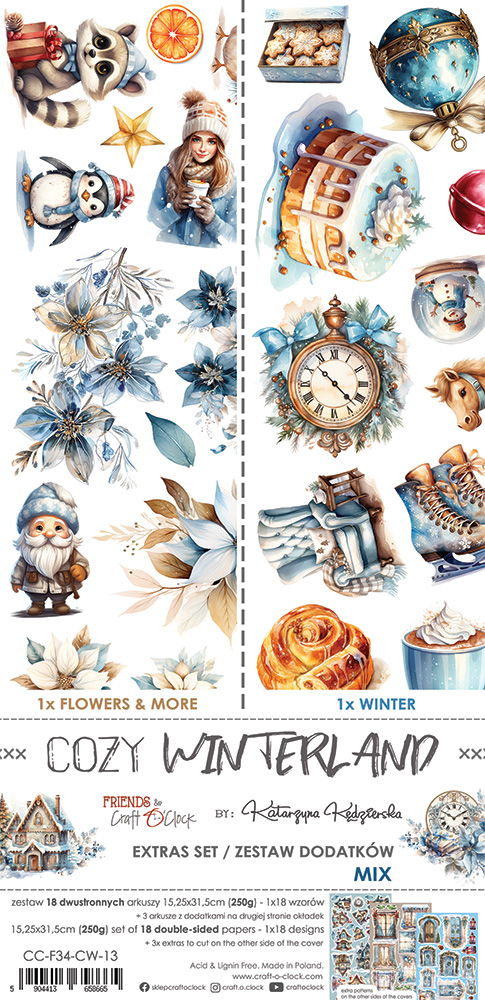 Craft-o-Clock  Cozy Winterland Extras Mix