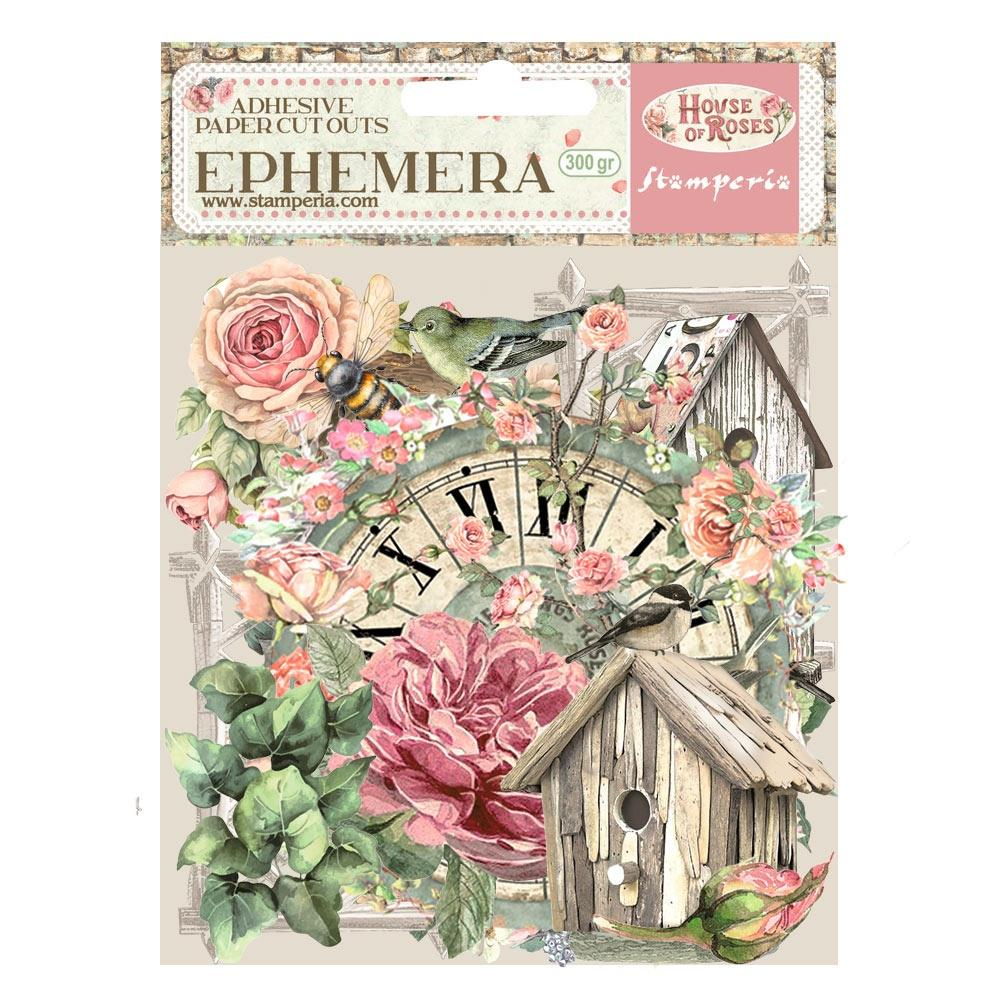 Stamperia House of Roses  Ephemera