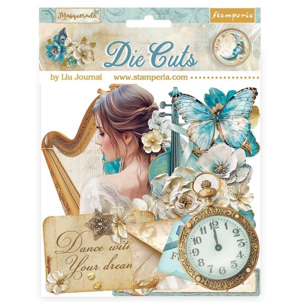 Stamperia MasqueradeÂ Assorted Die Cuts