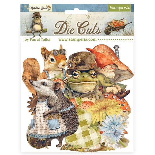 Stamperia Hidden Grove Assorted Die Cuts