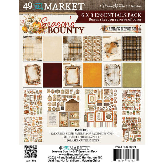 49 and Market Season's Bounty 6x8 Essentials Pack