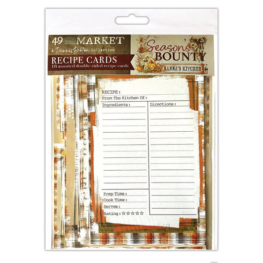 49 and Market Season's Bounty Recipe Cards